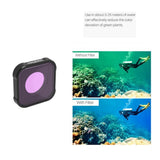 Kb Series Diving Lens Filter For Gopro Hero10 PRL-5911ACD