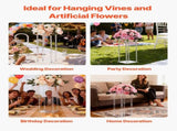Wedding Flower Stand, 10PCS 50cm Column Flower Stand, Floral Stands with Acrylic Laminate, V952-HLHJLFT10J505M19U001V0