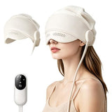 Electric Head Massager for Headaches, Eye Massager with Heat, 6-Zone Kneading for Temples & V1107-110-07426