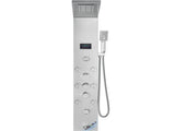 Shower Panel System, 6 Shower Modes, LED & Screen Hydroelectricity Shower Panel Tower, Rainfall, V952-FTYS6CS2MSDPKUG3WV9
