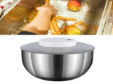 Electric Large Salad Spinner Stainless Steel 4500ml Efficiency Salad Spinner for Drying Leafy V1294-YM0901-3118230224111