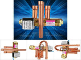 Air Conditioning Four way Reversing Valve Refrigeration Service Maintenance Accessory V1294-YM0901-JY24129-02