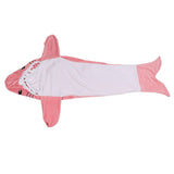 Wearable Adult Hoodie Shark Blanket Super Soft Cozy Flannel Shark Pajamas for Role Playing Costumes V1294-YM0901-3117230270513