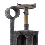 Furtastic 135cm Cat Tree Scratching Post - Dark Grey CAT-EJT-363-DGY