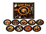 Halloween Rotating Light Up NFC Music Box Fridge Magnet, Mini Vinyl Record Player Spinning Display V1366-AZ2-W-24712