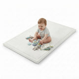 CARLA HOME Baby Play Mat 100x150cm, Thick Foam Crawling Mat, Infants, White V178-36553