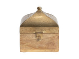 Handcrafted Contemporary Moroccan Square Box 17cm V637-59070BOX