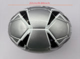 A mirror football with black and white color matching, professional anti-slip and wear-resistant V1102-HYZQ00C06