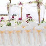 50 Pack Organza Chair Sashes Bows Ties for Wedding Christmas Party Reception Ceremony Banquet V1237-ZY00B0BBQGVGMF