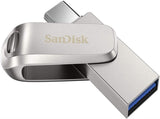 SANDISK 256G SDDDC4-256G-G46 Ultra Dual Drive Luxe USB3.1 Type-C New V28-FUSSAN256GSDDDC41