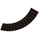 15 Pcs Stair Treads Non Slip Soft Dirt Resistant Style Pattern Stair Tread Mat CarpetBrown V1294-YM0523-3117220009911