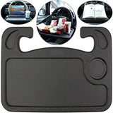 Car Tray Table, Portable tesla table, Full Size Laptop Table & Food Tray with Cup Holder, V1366-AZ2-W-24723