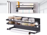 Refrigerator Magnetic Storage Shelf Organizer Strong Magnetic Spice Rack for Refrigerator B Style V1294-YM0521-3118220339811