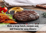 Household Burger Patty Press, Adjustable Thickness, Non-Stick Coating, Makes Perfect Patties Easily V1232-HBRBJ001
