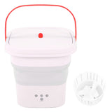 Mini Washing Machine Foldable Small Washing Machine Wash and Dry with Drain Basket for Kids Clothes V1294-YM0901-3113230159414