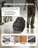 VEVOR Rolling Tool Backpack 72 Pockets Heavy Duty Roller Tool Bag on Wheels V952-GLGJBB15YC164X8V1001V0
