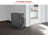 Dimplex Oil Free 2.4kW Column Heater w/ Turbo Fan and Timer in Black ECR24TIF