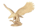 Majestic Eagle Statue Eagle Sculpture Tall Eagle On Rocks Statue Resin Ornament for TV Wine V1294-YM0901-3115230086911