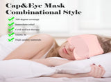Migraine Hat - Eye Mask - Cooling Eye Mask - Headache - Hot & Cold Pack - 3-in-1 Pain V1188-MS-313-0734