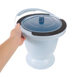 Portable Plastic Urinal Lid for Men and Women, Ideal for Indoor and Outdoor Travel Use V1370-AZ4-17532