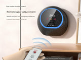 Black Rechargeable Ozone & UV-C Air Purifier with Remote - Portable Odor Eliminator for Home, Pets & V888-ELOSUNG34564
