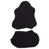 Black Gaming Chair Cover Set with Elastic Fabric for Comfortable Computer Chair and Slipcover V1192-AZ-W-26932