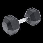 20KG Commercial Rubber Hex Dumbbell Gym Weight V63-794115