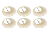 6PCS Set Small Lamp Shade Modern Style Cloth Clip On Bulb Chandelier Lamp Shade for Table Wall V1294-YM0703-3119230010311
