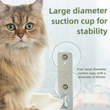Foldable Window Thickened Plush Cat Perch - Warm Soft Plush Hammock with Strong 85mm V888-ELOSUNG39719