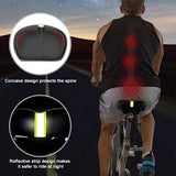 Bicycle saddle - Comfortable wide bicycle saddle - With memory foam pad - Comfort V1188-ZXY-131-449
