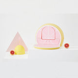 Vetreska Fruity Portable Cat Kitty Toilet Litter Box Tray House Lid Scoop Set Grapefruit V610-VK06-GR