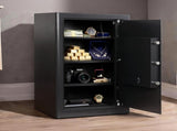 Levede 85L Safe Fireproof Security Box Home Office Cash Lock Deposit Password SAFE1001-85L-AU