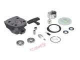 46mm Aluminum Cylinder Piston Spark Plug Bearing Gasket Set Fit for Husqvarna 55 51 Chainsaw V1294-YM0523-3111210396211