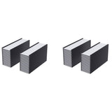 60 Pack C Channel Magnetic Label Holders 1 x 3 in with Magnets Magnetic Name Tags Tool Box Labels V1192-AZ-W-28778