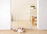 Baby Gate, 749-990 mm Extra Wide, 762 mm High, Dog Gate for Stairs Doorways and House, White V767-VVR-LGXCWZLBS305UJDRFV0