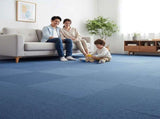 5m Blue Carpet Tiles Set Commercial & Domestic Flooring for Office, Retail, Home V63-953001