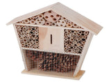 Gardening Wooden Insect Small House Shelter Nesting Handicrafts Decoration for Bee Bug V1294-YM0901-3111200119311