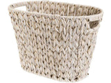 Wicker Trash Can, Waterproof Bathroom Trash Can, Wicker Basket for Bathroom, Decorative Boho V1258-DP02-WO-541