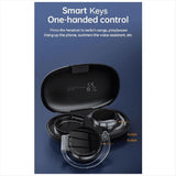 Over-Ear Wireless Earphone Long Battery Life Bluetooth 5.2 Open-Ear Hook Cordless Stereo Never Drop V1370-AZ4-07923