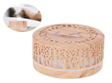 700ml Colorful LED Night Light Aroma Humidifier Light Wood Grain Aroma Diffuser V1294-YM0901-3113210017913