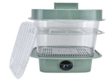 4Pcs/Set Multilayer Food Insulation Cover Transparent Leftovers Dust Cover with Temperature Panel V1294-YM0523-3113210216611