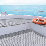 Seamanship EVA Foam Boat Flooring Mat Decking Sheet 240x90x0.6cm Light Grey BF-240X90-L-GR