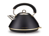 Morphy Richards Ascend Soft Gold Kettle Toaster Set 1.5L Electric Jug & 4-Slice Toaster Satin B MRAC-KTTS-BK