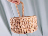 Wicker Flatware Organizer, Kitchen Utensil Holder for Countertop, Silverware Natural Woven Flatware V1192-AZ-W-33757