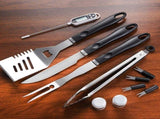 Complete Multi-Functional BBQ Tool Set, 31-Piece Deluxe BBQ Tool Set, Food-Grade Stainless Steel BBQ V1265-AU006-HEI