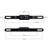 120 Degrees Camera Mirror Car Rear View Reverse Night Vision Parking System Kit V63-842631