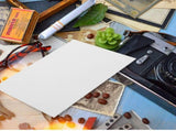 White Glossy Photographic Paper, Smooth Finish, Perfect for Photos, 100Sheets V1366-AZ2-W-18699