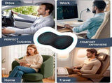 Car Seat Cushion, Memory Foam Wedge Cushion, Lower Back Support Booster Pad for Driver Seat, Office V1189-LC-QP-00653