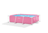 Intex Pink Rectangular Frame Pool 28266 V1032-IXPINKRECT2.2-28266