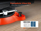 Bench Vise, 140 mm Jaw Width, 140 mm Max Jaw Opening Multipurpose Vise with 360&deg Swivel Locking V952-DXZSDGNTQ55IFO0S7V0